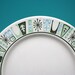 Vintage Mid Century Modern Starburst Plates