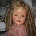 Vintage Doll HUGE 26 inches Tall Beautiful Shirley Temple Look Alike /JUST REDUCED