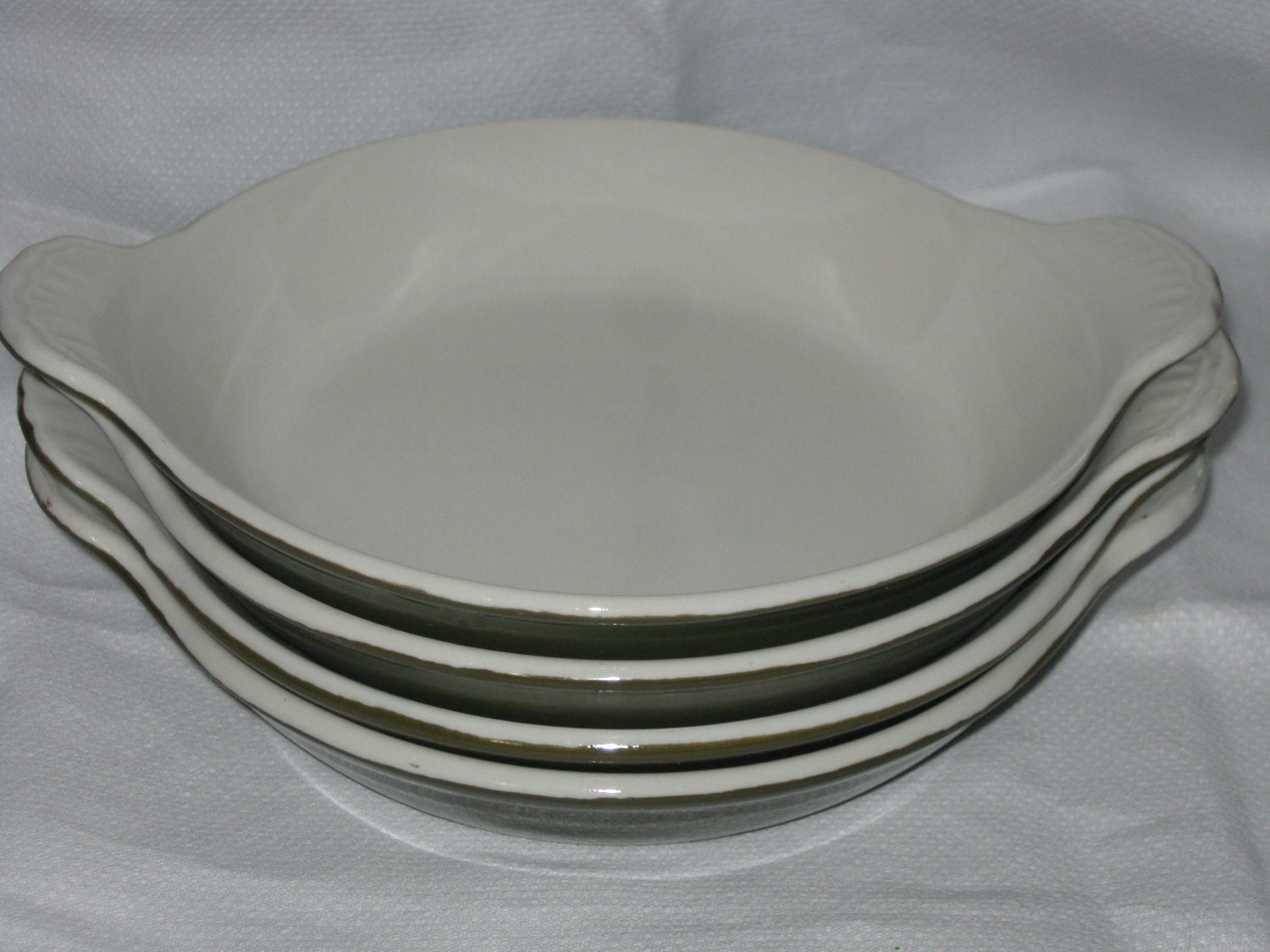 Hall Pottery Individual Casserole / Au Gratin Dishes 434 By