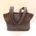Vintage Coach Dark Brown Color Shoulder Bag .