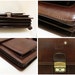 montblanc briefcase brown