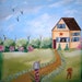 Original Acrylic Painting - Country Lane