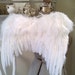 RESERVED for Sharon Only Large Fluffy Romantic Angel Wings