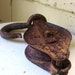 Rusty Hook Pulley Garden decor