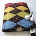 Nerd Herder gadget wallet in Argyle Sweater for iPod, Droid, iPhone, guitar picks, IDs, credit cards