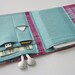 Nerd Herder gadget wallet in Pink Plaid for iPod, Android, iPhone, MP3, digital camera, smartphone, guitar picks