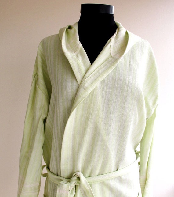 Unisex BATHROBE 100 Natural Cotton Turkish Bath Robe by loovee