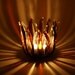 Candle Holder Fused Glass Tealight Holder