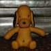 vintage 1970's Animal fair Henry dog collectible eraser unused and very rare RAD