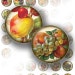 Victorian fruit ephemera digital collage bottle cap size 1 inch circles jewelry making paper supplies download file (094) BUY 3 GET 1 FREE
