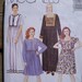 Muumuu Peasant Dress Pattern McCalls 7145 Sz 8 10 UNCUT