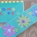 2.00 OFF Regular Price/Sale price is marked/Handmade/Laminated/MOM'S RECIPES/Blank/Recipe Book/Book Marker