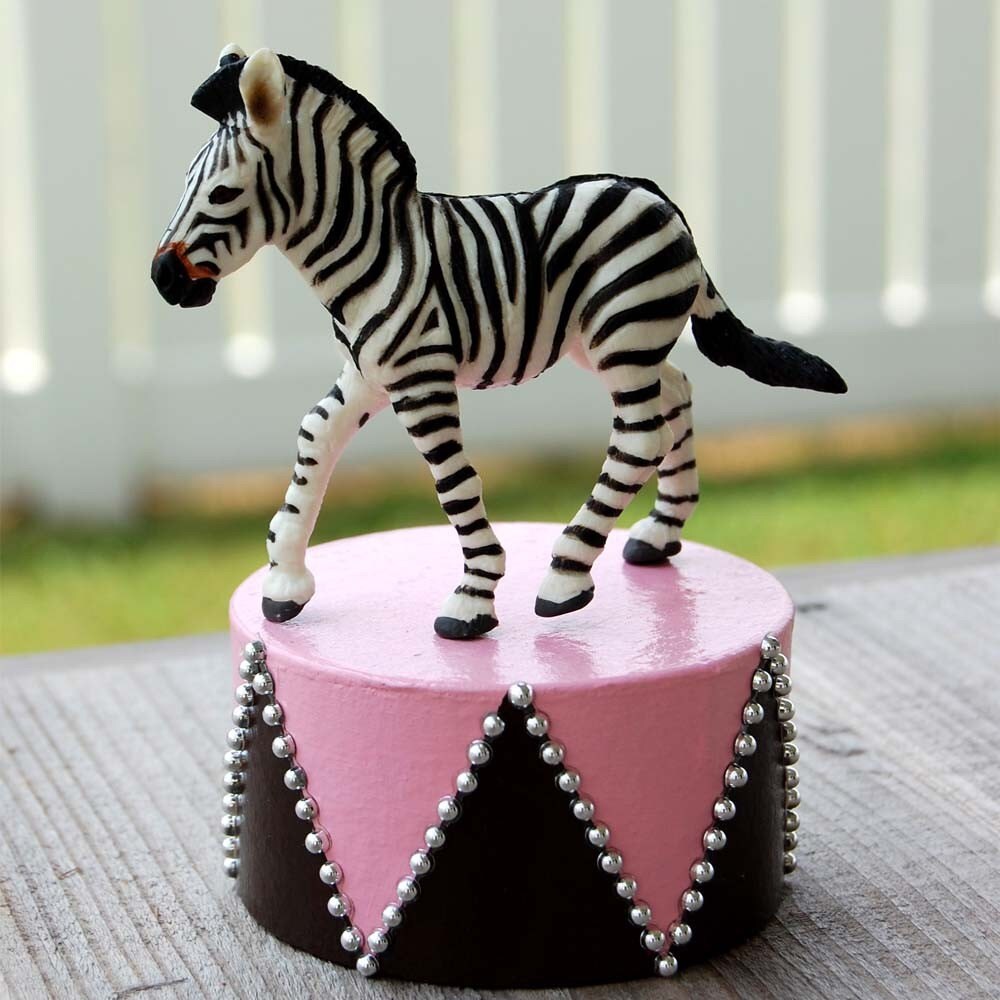 Small Zebra Cake Topper