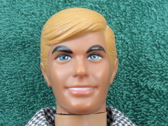 1968 ken doll with hair