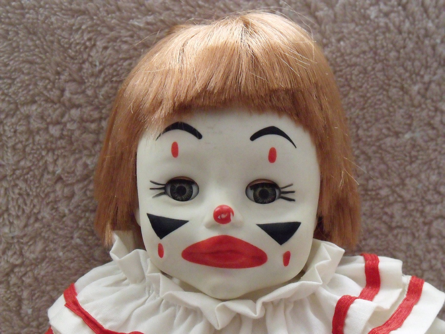 Clown Doll Vintage 1979 Effanbee Faith Wick 15 Inches