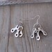 Bicycle Chain Earrings