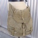Vintage Military Bag w/ Vintage Spanish Adjustable Leather Strap