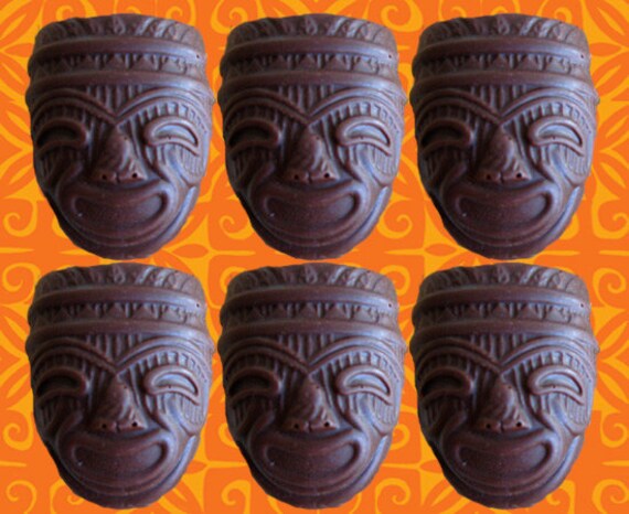 12 small tiki chocolates