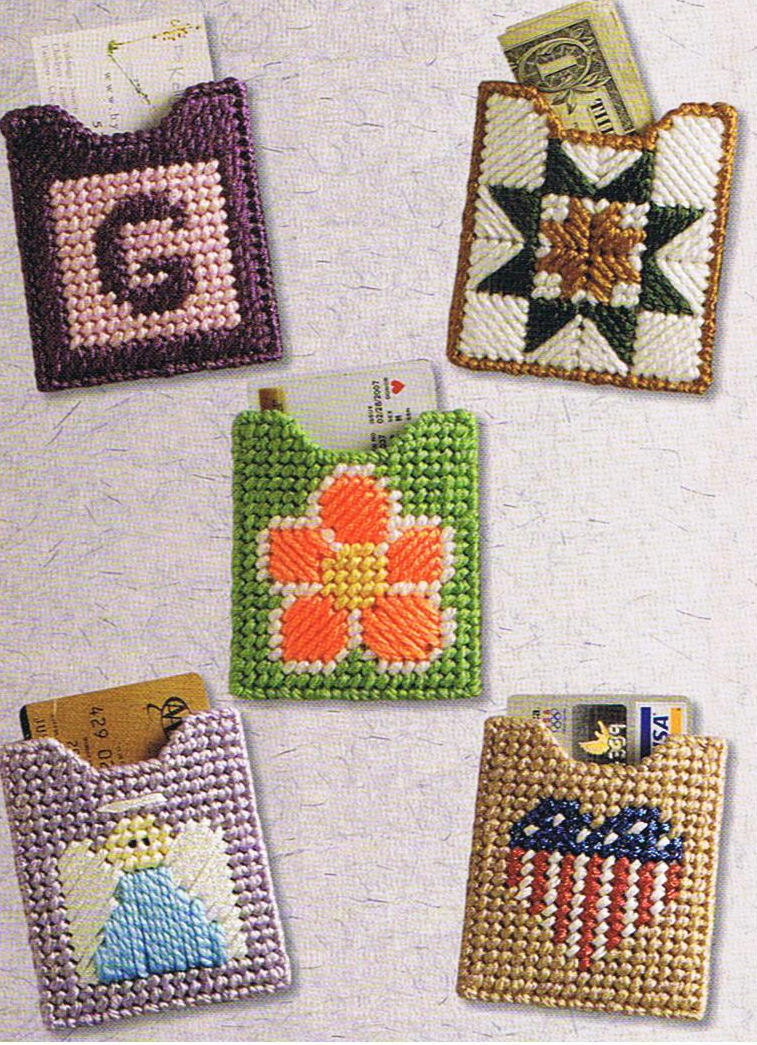 Plastic Canvas Bag Holder Free Pattern :: Keweenaw Bay Indian Community