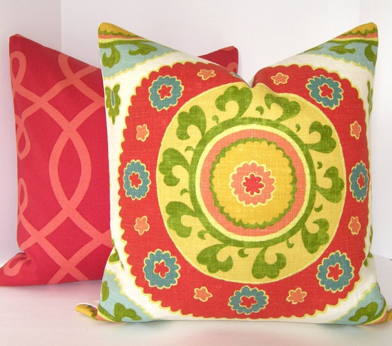 items similar to time for teal ivory yellow and teal items similar to decorative designer suzani pillow cover items similar to time for teal ivory yellow and teal items similar to decorative designer suzani pillow cover