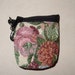 Flowers Tapestry Belt Pack/Key Chain Combo