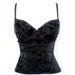 90's velvet bustier size - 36C