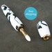 Perfume / Aromatherapy Pen, Jeresy Acrylic with 24kt Gold Accents and Gift Box (FREE SHIPPING)