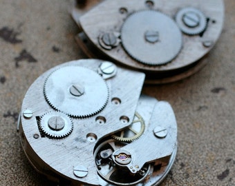 Vintage watch movements -- set of 2