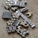 Selection of assorted watch strap parts