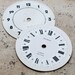 Vintage Alarm Clock Faces -- cardboard