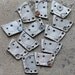Vintage selection of clock parts -- set of 12 -- D11