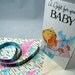 Clearance - GIFT WRAP Kit - baby SHOWER - gift wrap - ribbon - gift card - vintage