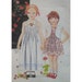 Girls Sundress Pattern, Tuck Detail, Embroidered Inset, Bolero Jacket - Little Vogue No. 2418, Size 5 (Breast 24 inches, 61cm)