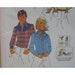 Mens, Womens,Western Wear Pattern Vintage Cowboy Shirt Embroidery Transfers Pattern Simplicity No. 7051, Size 10 or Mens Chest 38 to 40"