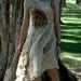 Paperbark original silk nuno felt dress