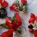 The Holiday Corsages and Boutonnières from a Vintage Wreath