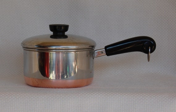 Vintage Revere Ware 1801 Copper Clad Stainless Steel 1 12 2668