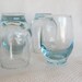 Set of 6 Vintage Libbey Aqua Tempo 6 ounce Juice Glasses Discontinued in 1957