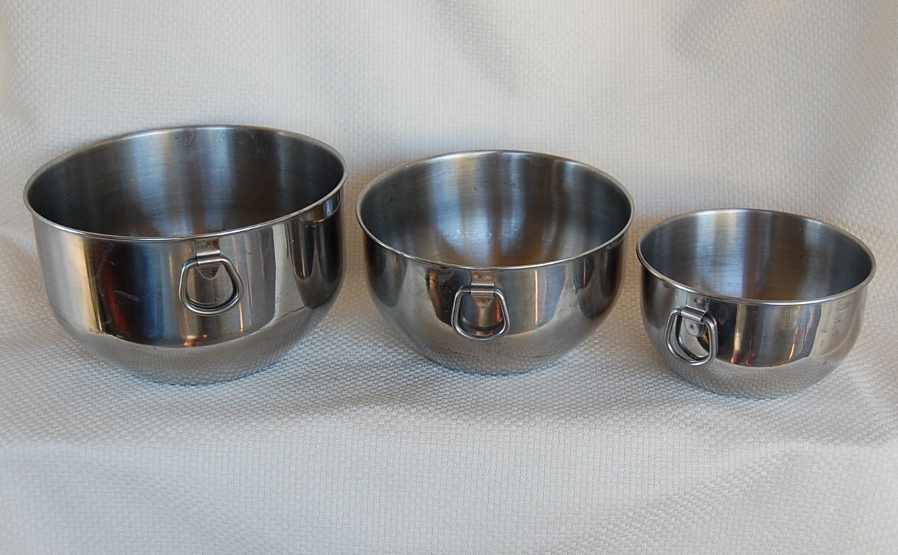 usa made stainless steel mixing bowls