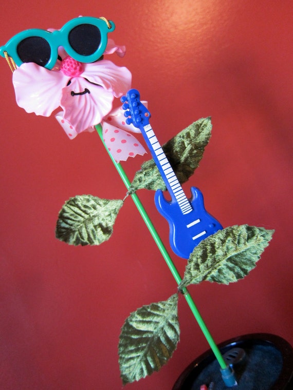 1980s Takara Rock'N Flowers DANCING FLOWER electronic toy