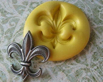Fleur de Lis Mold French Silicone Mould PMC Resin Clay Candy Fondant