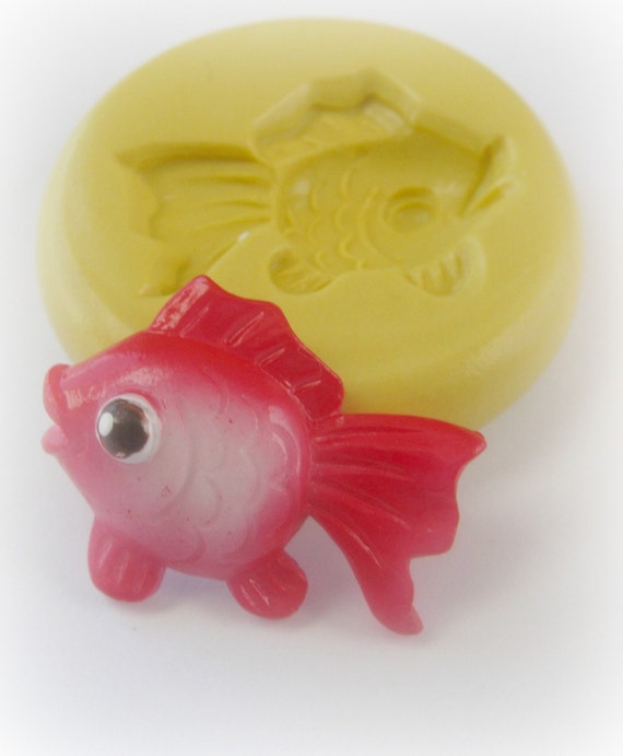 Fish Mold Mould Resin Clay Fondant Mold