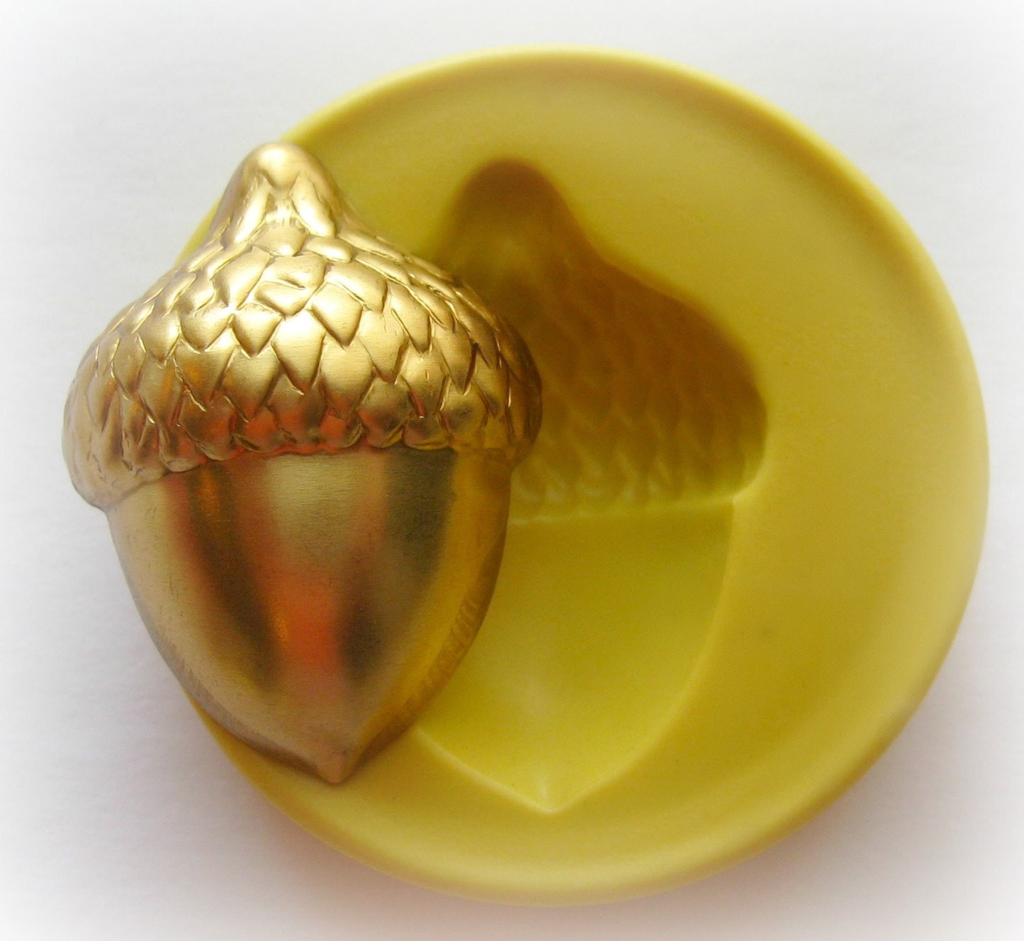 Acorn Butter Mold Mould Resin Clay Fondant Wax Soap Miniature