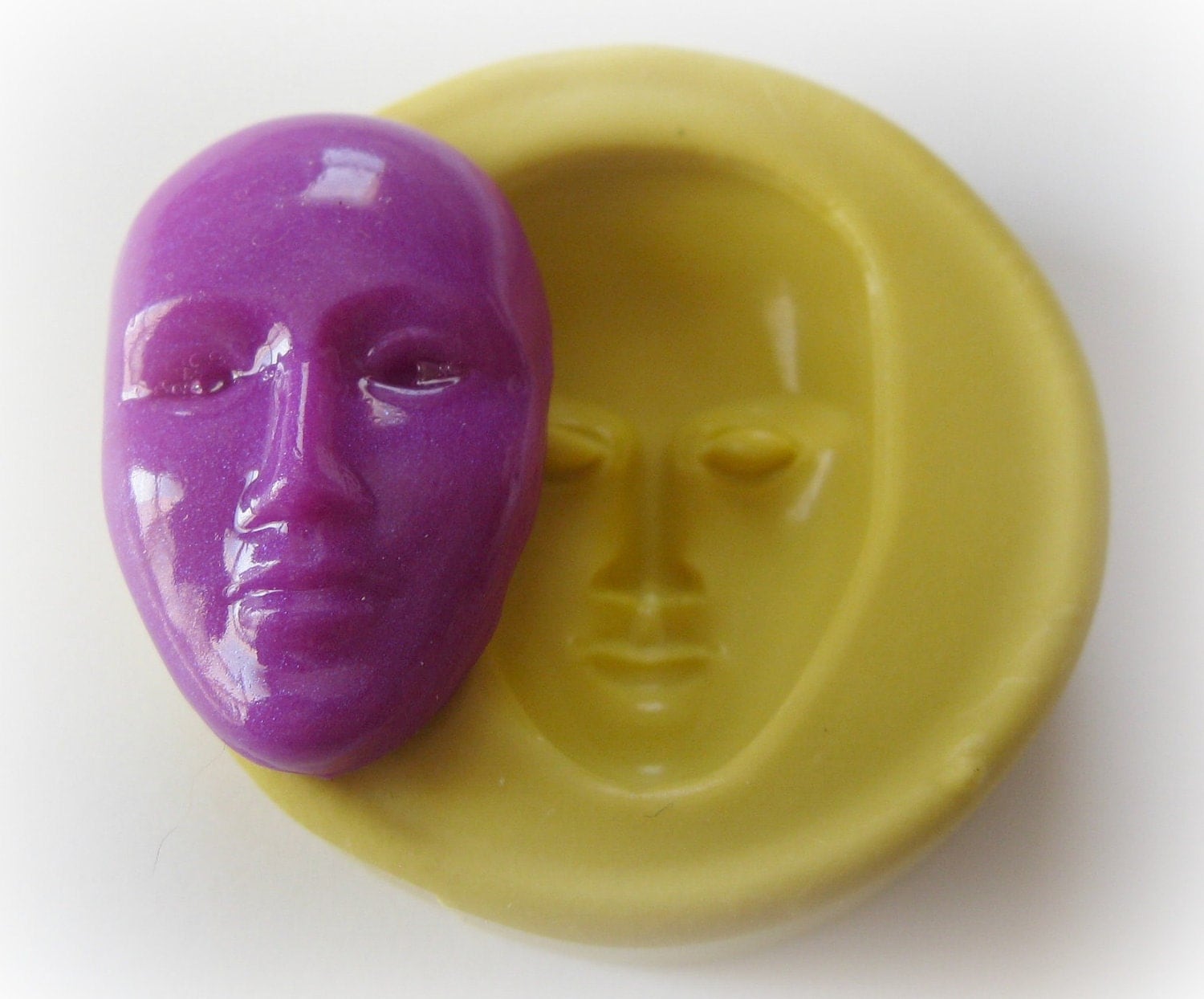 Mask Mold Deco Carnival Jewelry DIY Silicone Mold