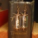 Steampunk Victorian earrings Conundrum E008