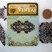 SALE 50% off - 4 pieces VINTAJ NATURAL Brass Filigree