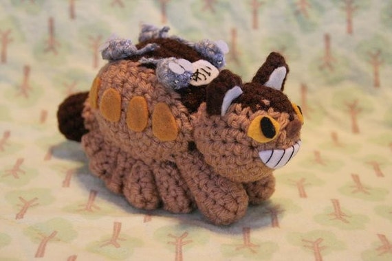set crochet newborn gift totoro Totoro Etsy Cat Neighbor Crochet AmiAmigos My on by Bus