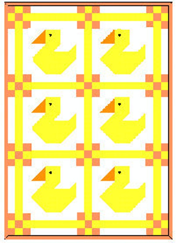 Rubber Ducky Quilt Pattern