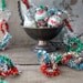 v i n t a g e japanese multi-colored tinsel garland