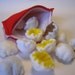Felt Food Popcorn set eco friendly childrens pretend play food for toy kitchen